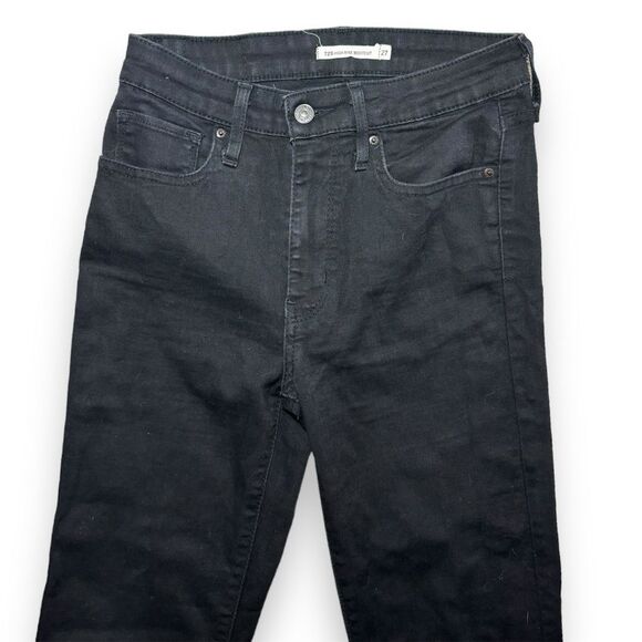 Levi's High Rise Bootcut Raw Hem Jeans  size 27 - Picture 3 of 9